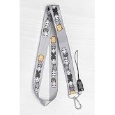 APPTAKI Gray Puppy Cats Name Badge Neck Strap Lanyard Phone Strap Lanyard - ASK0185