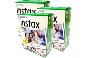 Fuji Fujifilm Instax Wide Instant Photo 60 Film for Instax Wide 210 200 100 300 Camera