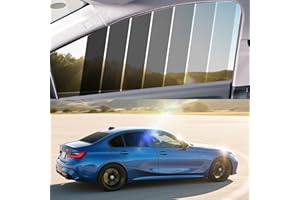 ARANA Film teinté pour auto/voiture, 610 cm x 50 cm (20" x 20FT), 20 % VLT, film teinté universel pour vitres, en céramique, bloque les UV, la chaleur, les regards indiscrets, pour la maison et le