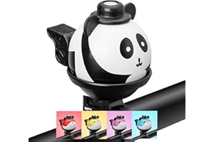 BYKING Bike Bell Kids, (4 COLOURS) Universal Bike/Scooter/Micro Scooters Plain Handlebar Bell, Kids Bike Accessories | Loud | Waterproof | For Boys & Girls | Bicycle Bell Kids