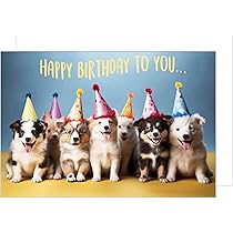 Carte D'anniversaire Pour Femme - 9 X 6 Pouces - Piccadilly