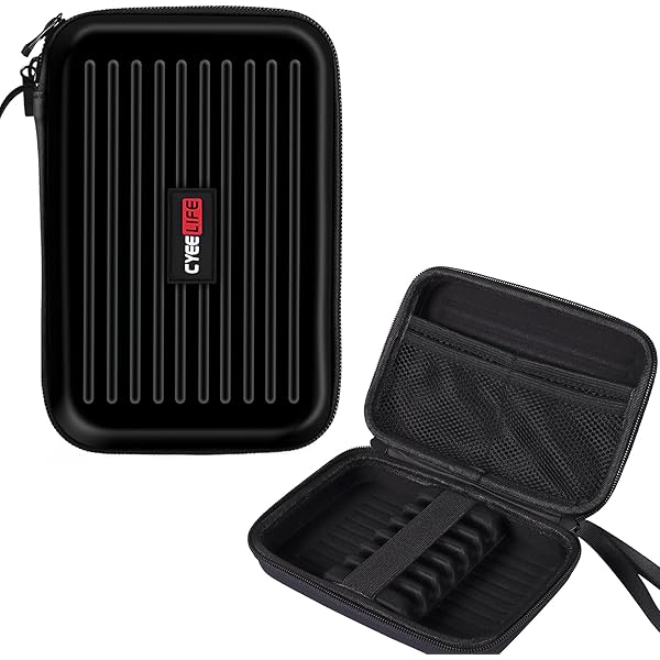 Bersaglio Freccette Custodia Per Freccette USA Gear XL Semirigida | Porta 15 Freccette + Accessori | Impermeabile, Antigraffio, Con Cinturino Case Dardo Usa Gear