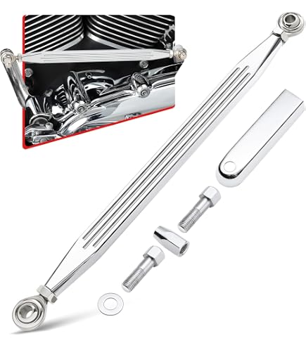 Levier De Tige De Changement De Vitesse Intérieur Réglable Noir - Compatible Harley Touring Electra Street Road Glide Road King