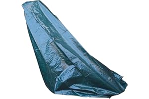 Dapetz Large Waterproof Lawn Mower Cover – All-Weather Dustproof 210D Oxford Protector with Drawstring & Elasticated Hem for Outdoor/Indoor Use