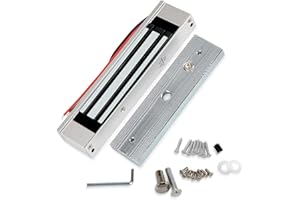 CIFY 180KG 350lbs Electric Magnetic Door Lock, DC12V Fail Safe NC Type, Electromagnetic Lock for Door Cabinet Drawer