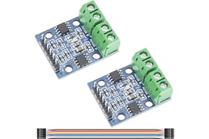 Youmile 2 sztuki sterowników silnika HG7881 800 mA Dual DC sterownik Board z kablem DuPont do jednoczesnego napędu 2 silników prądu stałego lub 1 4-przewodowego 2-fazowego silnika krokowego