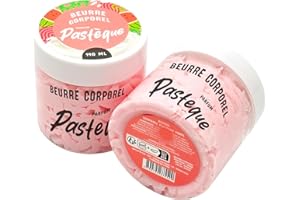 French Tendance - Beurre Corporel Fouetté - Soin Peau Sèche Corps et Mains - Pour Homme et Femme - Hydratant - Adoucissant - Lissant - Nourrissant - 190 ml - Senteur Pastèque