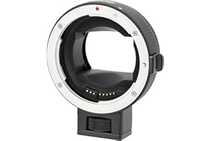 ayex Objektivadapter AF Autofokus Kompatibel mit Canon EF/EF-S-Objektiv Kompatibel mit Sony E-Mount-Kamera EF-NEX II