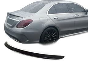 ‎FLY DESIGN FLY DESIGN 70156 Heckspoiler passend für Mercedes C-Klasse W205, Heckflügel, Spoilerlippe für Auto-Tuning, in A-Still, ABS Kunststoff, Obsidianschwarz 197 lackiert