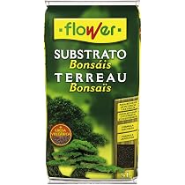 Terreau Spécial Bonsaï Flower - 5 Litres - Marron - À Base D'argile Volcanique - Bon Drainage Et Rétention D'eau