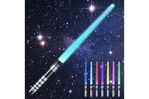 AITSITE Light Saber for Kids, Light Up Saber with Sound, 7 Colors Retractable Lightsaber, LED Colour Changing Light Up Sword Toy for Adult Kids Halloween Xmas Gift Dress Parties Cosplay Fighters