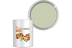 LANDLORDS PAINT Landlords Weather Shield Sage Green Smooth Masonry Paint | 5L in 30+ Colours | Storm Proof, Scrub Resistance | Weatherproof Technology Designed with Acrylic Resin for Ultimate Protection