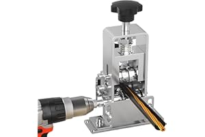 ZMURED Wire Stripper Machine, Manual Wire Stripping Machine Hand Crank Wire Stripper,Cable Stripping Machine for 1-25 Mm in Diameter Scrap Wire,Wire Peeler for Scrap Copper Recycling