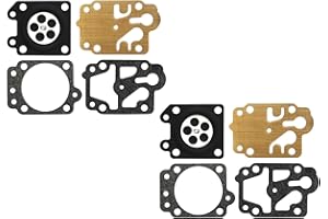 C·T·S Kit guarnizioni e membrana carburatore per decespugliatore cinese TU26 CG330/430/520 Walbro WYJ carburatore (confezione da 2)