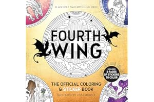 Fourth Wing: The Official Coloring and Sticker Book