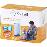 Korbell M250DR3 3 x additional filling packages litter Bag for diaper box