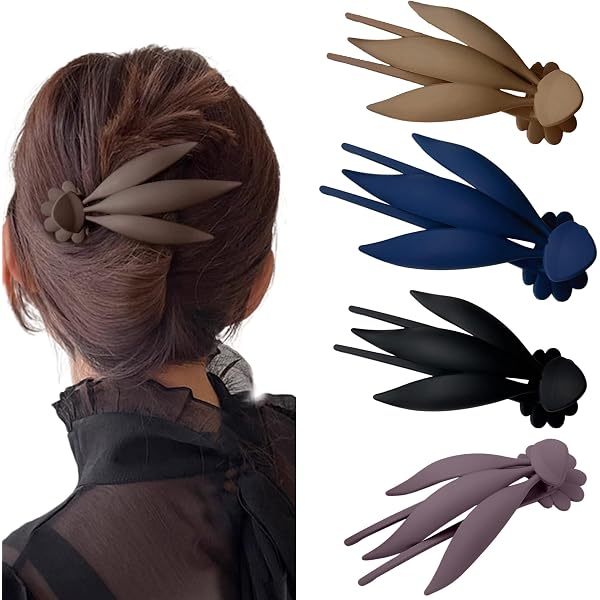 Cuhair Haarspange Für Damen – 2 Stück, Groß, Für Voluminöse Frisuren
