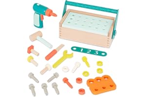 B. TOYS Drewniane pudełko na narzędzia