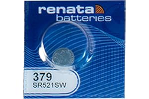 1 X Renata 379 Mercury Free 1.55 Volt Watch Battery Replaces SR521SW