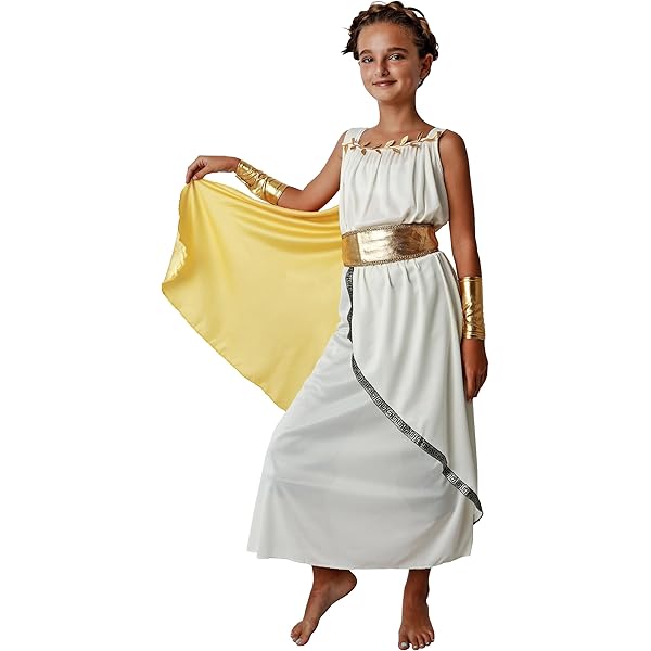 Disfraz De Diosa Griega Niña Disfraz De Diosa Romana Para Niña (5