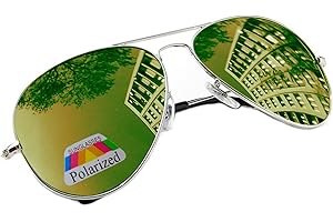 MFAZ Morefaz Ltd Kinder Junge Mädchen Sonnenbrille Gespiegelt Polarisiert Pilot Style Sunglasses