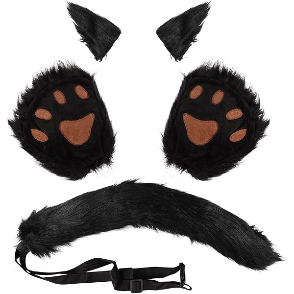Cerchietto Per Capelli Con Orecchie Di Volpe In Peluche - Cosplay E Feste, Marrone