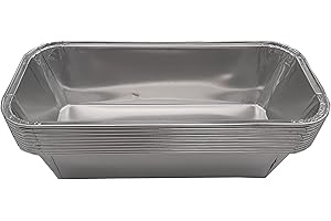 WEPA Care Aluschalen 870 ml 10 Stück | Alu-Backformen, Einwegschalen zur Lebensmittelaufbewahrung