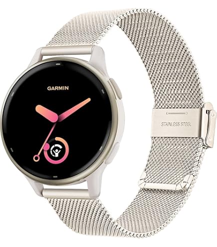 OUTPUTBT Cinturino 20mm Compatibile con Garmin Vivoactive 6/5/3/Forerunner 570 42mm/55/158/165/245/645 music/Venu 2 Plus/Venu Sq/Sq 2/Vivomove 3/HR/ Style/Sport/Luxe Silicone Cinturini per Uomo Donna