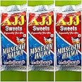 600g AJJ Sweets & Bakery Muscoth Halwa, Traditional Indian Sweet, Holographic Package 200gm- Pack of 3