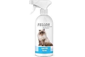 Fellon tovningsspray för katter 500 ml | Anti-filtspray & kamhjälpmedel mot knutar och tovning | pälsspray för kort och långt hår | alla pälstyper
