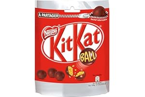 KITKAT Kit Kat Bonbons Ball enrobés de chocolat au lait Quality street - Le sachet de 250g
