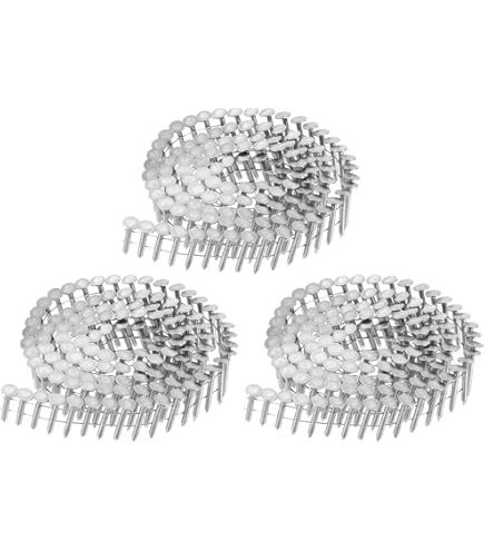 Sadnyy 1200 Count Coil Roofing Nails - 3/4 Inch 15 Degree Stainless Steel 1055348 - View #2