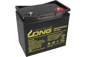 WSB AGM WP-22NF305CN Batterie au plomb 12 V/62 Ah à décharge profonde compatible MP62-12C, 12LCP-56