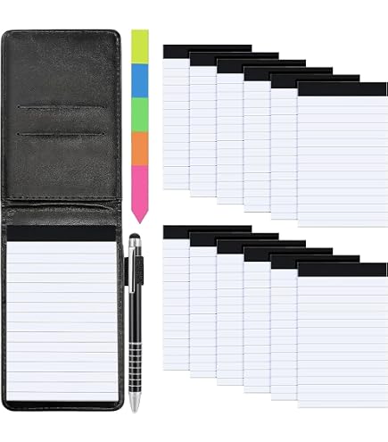 Pack De 15 Cuadernos De Bocetos A6 Con Espiral - Hojas En Blanco, Papel Kraft, Ideal Para Dibujar, Tomar Notas Y Garabatear