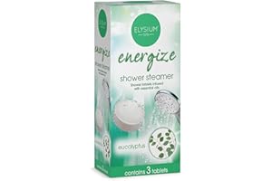 Elysium Spa Shower Steamers Infused with Essential Oils – Eucalyptus (3 Pack)