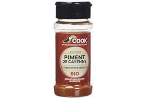 Cook Piment de Cayenne Moulu - 1 Unité Bio - 40 g