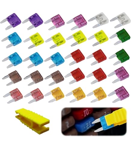 Fusibili Bosch Per Auto - Confezione Da 10 Pezzi Con Amperaggi Diversi (5A-30A) Per Sicurezza - Foto 2