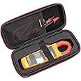RLSOCO Hard Case for Fluke 373/374/375/376 /376 FC/902 True-RMS Clamp Meter