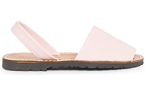 PISAMONAS Sandales Avarcas en Cuir Nappa