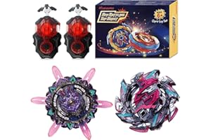 Hozuumo Peonzas Burst Batalla, Bey Bay Blade Turbo Metal Fusion, para Niños Día del Niño, Regalo De Cumpleaños, Juguetes para Niños Mayores de 6 Años B-169+B-113