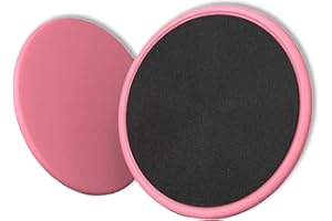 HUATEEN Sliderde Ejercicio,Sliders Ejercicio de Doble Cara Yoga Pilates Core Discos Deslizantes para Fitness Abdominales para Hogar,Yoga,Fitness,Pilates,Ejercicios de Cuerpo,Moquetas y Solería