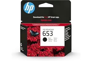 HP|HP 653 Black Original Ink Advantage Cartridge|Black|360 pages|HP DeskJet IA 2875, IA 2876, IA 2878, IA 4276, Plus IA 6475, Plus IA 6075|3YM75AE.