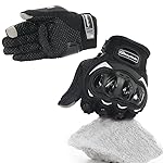 COFIT Guanti da Moto, Touchscreen sulle Dita, Guanti per corse in Motocicletta, per guidare Quad , per Arrampicata...