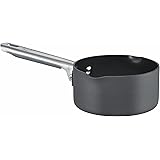 Anolon Professional Hard Anodised Milk Pan, Black, 14 cm, 0.9 Litre