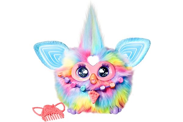 Furby Tie Dye, interaktiv plysch - fransk version