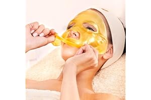 SOUTH AREA Mascarilla Facial de Oro 24k Rejuvenecedora y Hidratante con Colágeno y Baba de Caracol - Cuidado Antiarrugas Premium