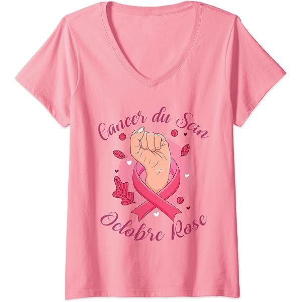 Débardeur Femme 'En Octobre On Porte Du Rose' - Cadeau Solidarité Cancer Du Sein - Ruban Rose - Coupe Classique Légère - 8
