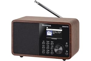Telestar TEL DIRA M14I (Holz) Portable Numérique Noir, Bois