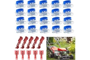Elekin Kabelverbinder für Mähroboter, 30 Stück Wasserdicht Anschlussklemmen Kabelklemmen mit Gel Füllung, Verbindungsklemmen Kabel Verbinder für Rasenroboter Rasenmäher Automower Garten Outdoor