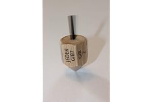 Erzgebirgische Holzspielwaren Ebert GmbH Kreisel Nimm-Gib-Spiel BxHxT 9,5x6x2cm NEU für Holzkreisel Brummkreisel